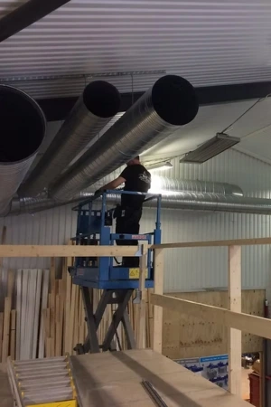 Ventilationsmontage
